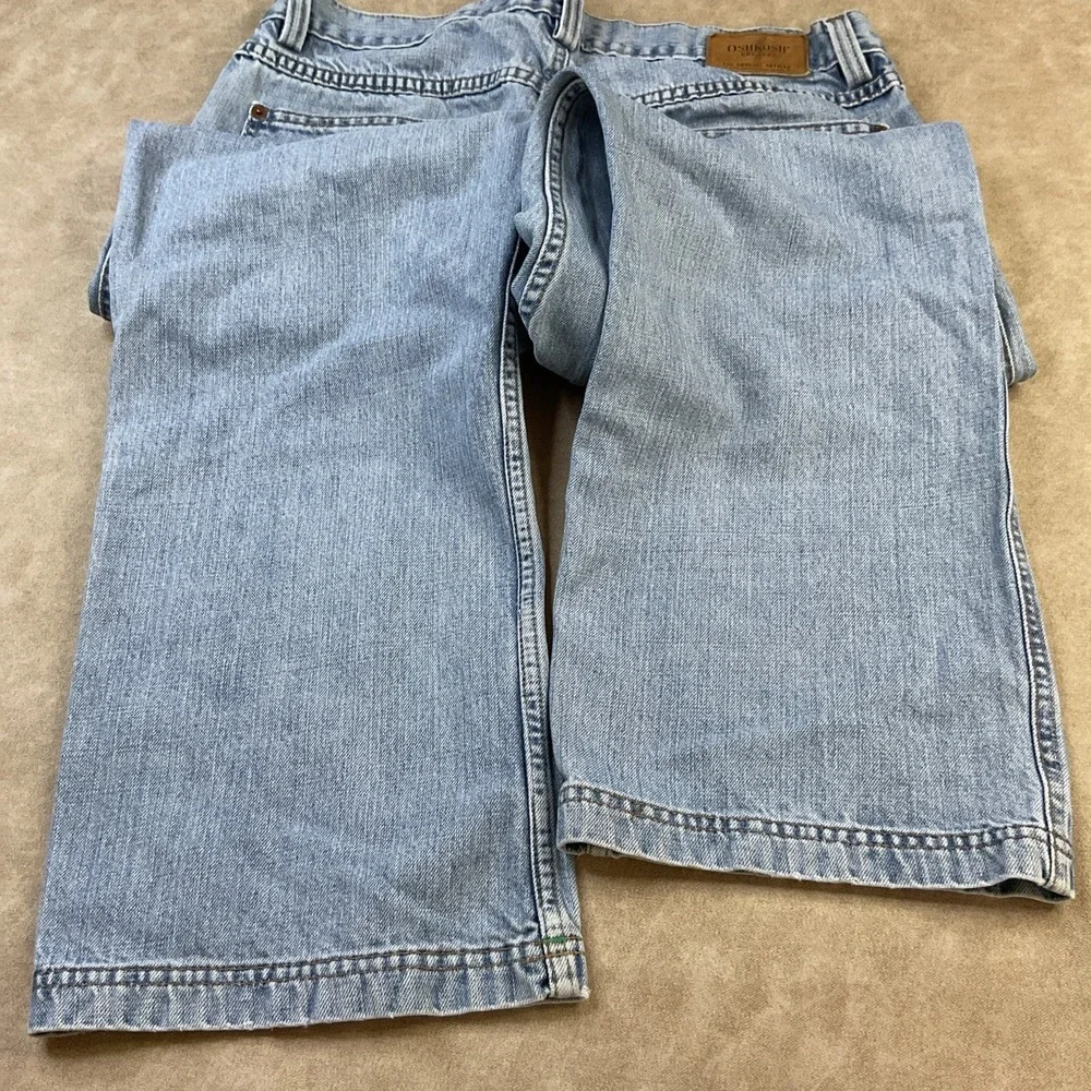 Vintage OshKosh jeans Men Sz 36x30 Blue Denim Workwear 90s B' Gosh Retro